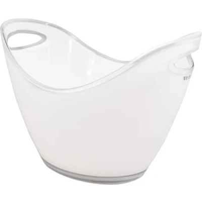 Imagen de VB VIN BOUQUET FIE 977 Cubitera, 6 Botellas, Ideal para Enfriar Tus Botellas en Color Blanco