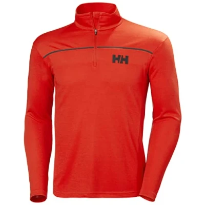 Imagen de Helly Hansen HP Halfzip Jersey de punto, Hombre, Talla: Medium, Alert red