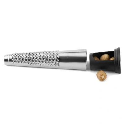 Imagen de Weis 15702 Rallador de Nuez moscada, Acero Inoxidable con Recipiente