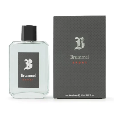 Imagen de BRUMMEL Sport, Agua de Colonia Hombre 125 ml, Eau Toilette Masculina, Perfume Elegante y Sofisticado, Aroma Oriental Amaderado, Fragancia Fresca Larga Duración