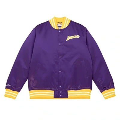 Imagen de Mitchell &amp; ness hevyweight jacket los angeles lakers m