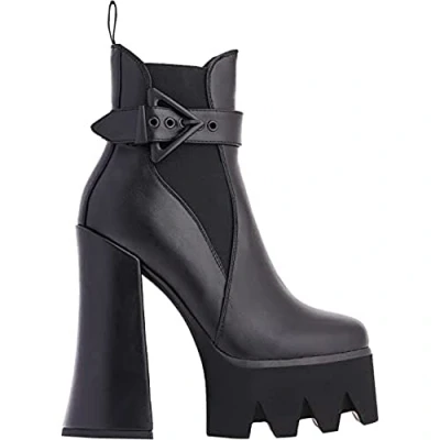 Imagen de LAMODA Perceptions, Botas Mid Calf Mujer, Color Negro, 36 EU