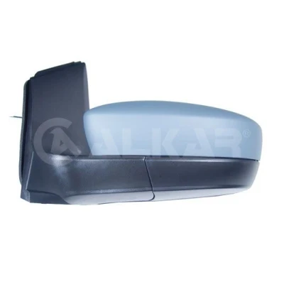 Imagen de Espejo retrovisor Alkar 6137182 izquierda imprimado Ajuste por cable, asférico para vehíc. con volante a la VOLKSWAGEN: up! Hatchback