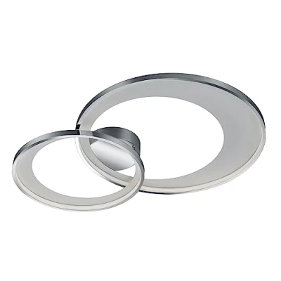 Imagen de Trio Lighting Lámpara de techo LED Groovy 4 luces negra 3.000K
