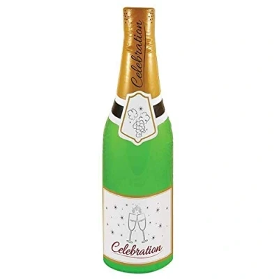 Imagen de Botella de champán inflable, 76,2 cm, para decoración fiestas o piscina