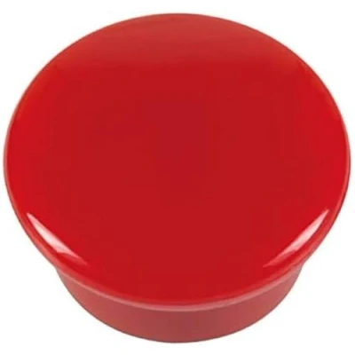 Imagen de Westcott E 10802 00 Imanes adhesivos (10 unidades, 15 mm, redondos), color rojo