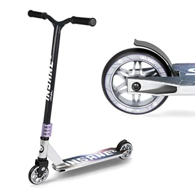 Imagen de Fun pro Insane2, Scooter acrobático hasta 100 KG, 36 Meses de garantía, ABEC9, HIC, Ruedas 110mm con núcleo Aluminio, Distribuidor Hamburgo (Stunt Trick Scooter) (Pop Cat)