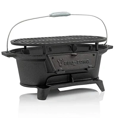 Imagen de BBQ Toro Parrilla de Hierro Fundido Estilo &quot;Hibachi&quot; I Parrillas Mesa Portátiles Mini Barbacoa