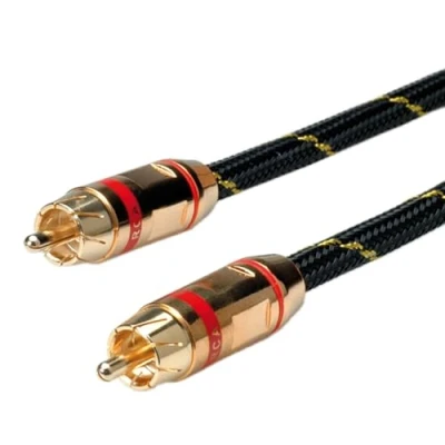 Imagen de Roline Gold Cinch Cable, Simplex M M, Red 2.5 Cables Para Computadoras Y Periféricos