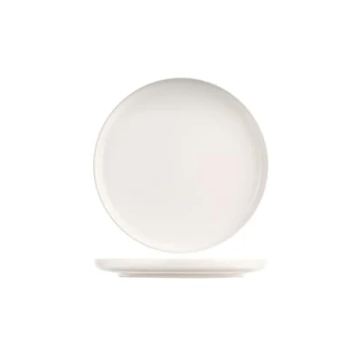 Imagen de Cosy &amp; Trendy Plato plano BALTIC blanco gres, D27 cm, juego de 6