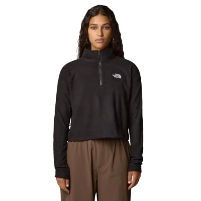 Imagen de The North Face Glacier Cropped Forro polar, Mujer, Talla: Small, Tnf black