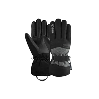 Imagen de Reusch R Tex XT Guantes de Dedo para Mujer, Color Negro