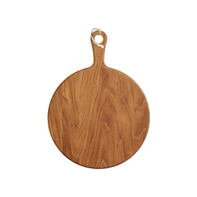 Imagen de MasterClass Gourmet Prep and Serve Tray, Tabla de servir redonda roble, 30 x 40,5 1,5 cm, 1 unidad