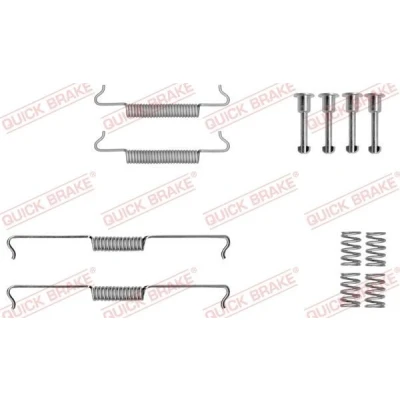 Imagen de QUICK BRAKE 105 0041 Juego de accesorios, zapatas freno estacionamiento VOLKSWAGEN: Touareg II