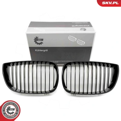 Imagen de ESEN SKV 66SKV001 Parrilla negro, brillante BMW: 1 Coupé, Hatchback