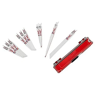 Imagen de Estuche de plástico 10 hojas sable 10pcs sawzall set