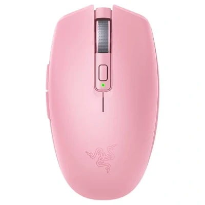 Imagen de Razer Orochi V2 Ratón Móvil Inalámbrico para Juegos con Hasta 950 Horas de Duración la Batería (Ultraligero, Hyperspeed Y Bluetooth, Interruptores Mecánico 2ª Gen) Quartz Rosa