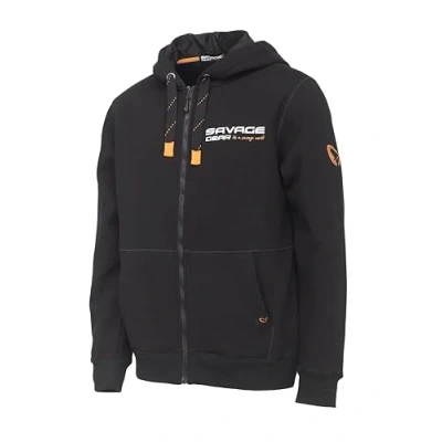 Imagen de Savage Gear Urban Sudadera con Cierre Negra Talla XL Suéter de pesca