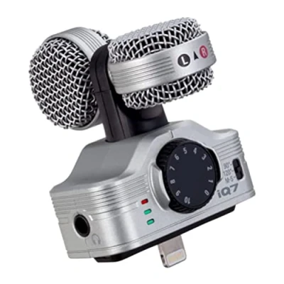 Imagen de Zoom IQ7 micrófono stereo mid/side para iPhone5/iPod touch/iPad mini