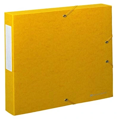 Imagen de Exacompta 50819E Carpeta de proyecto con goma, color amarillo