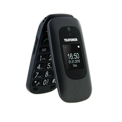 Imagen de Telefunken TM250 Teléfono móvil, Negro