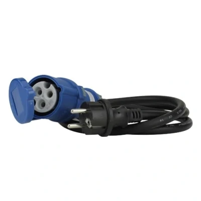 Imagen de uniTEC 47457 H07RN F3G2,5 Adaptador para caravana (1,5 m, 16 A)