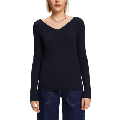 Imagen de ESPRIT 103EE1K328 Camiseta, 400/NAVY, XL para Mujer