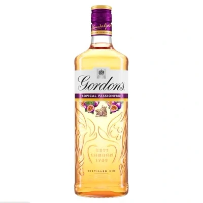 Imagen de Gordon&#039;s TROPICAL PASSIONFRUIT Distilled Gin 37,5% Vol. 0,7l
