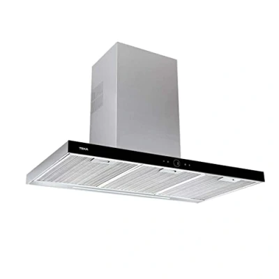 Imagen de Campana decorativa Teka DLH 1186 T, 3 Velocidades + intensiva, 701 m3/h, Iluminación LED, 90 cm, Inox