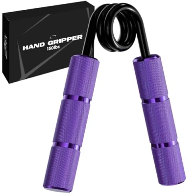 Imagen de LISTHEN Agarradera de refuerzo para dedos gimnasia manos y muñecas, ideal brazo hierro, fitness calistenia, escalada levantamiento pesas (150 Libras)