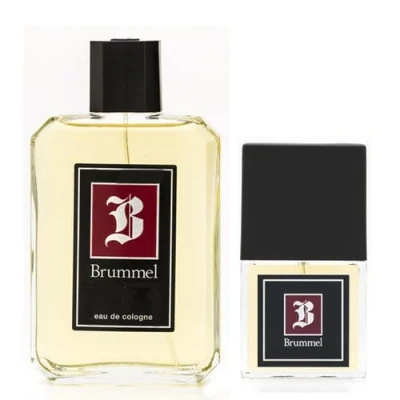 Imagen de BRUMMEL Clásica, Agua de Colonia Hombre, Promoción 125 ml + 30 ml, Pack 2 Productos, Eau Toilette Masculina, Perfume Elegante y Sofisticado, Aroma Cítrico Especiado, Fragancia Fresca Duradera