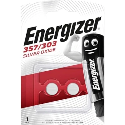 Imagen de ENERGIZER Silber Oxid EPX76 SR44 357 303 2er Blister [10 PE in VE140 VKE] marca
