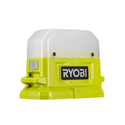 Imagen de Ryobi Luz de área LED Compacta 18V ONE+ Iluminación Uniforme 360 Interiores/Exteriores Gancho para Colgar 3 Intensidades, Max. 500 Lm Peso 0,2kg Batería y Cargador no Incluidos RLFD18 0