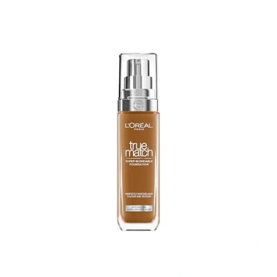 Imagen de L&#039;Oréal Paris Accord Parfait, Base de maquillaje acabado natural con ácido hialurónico, tono piel oscuro 9N, 30 ml