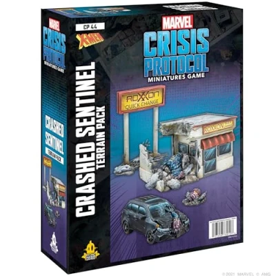 Imagen de Atomic Mass Games Marvel Crisis Procol Crashed Sentinel Terrain Expansion Juego de Miniaturas en Inglés (ATOCP44EN)