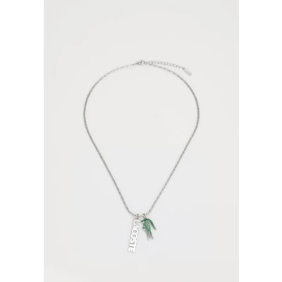 Imagen de Lacoste Collar con Colgante Para Hombre y Mujer Colección UMPIRE Diferentes Charms en Acero Inoxidable 2040487