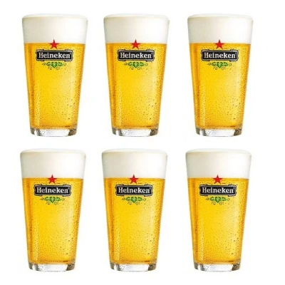 Imagen de Heineken Beer Glasses Small 250 ml 6 Pieces