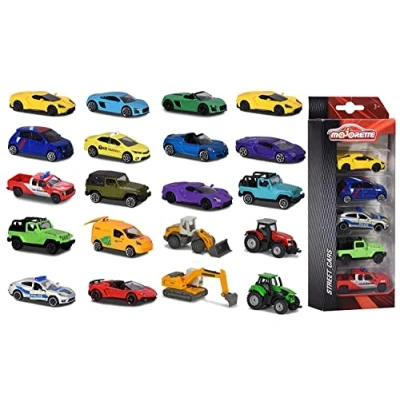 Imagen de Majorette Set de Coches Juguete, Metal con Sistema Rueda Libre, Multicolor, 5