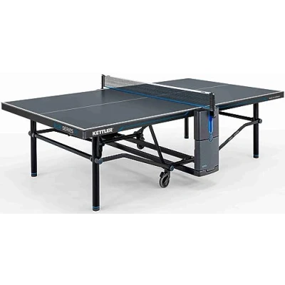 Imagen de Kettler K15 Mesa de Tenis Profesional para Exteriores, Calidad Torneo, Tablero Resina melamina 10 mm con Capa Superior Resistente a los arañazos, Plegable, Fabricado en Alemania