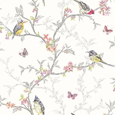 Imagen de Holden Decor 98080 Enchanted Garden Papel pintado (10,05 m x 0,53 m)