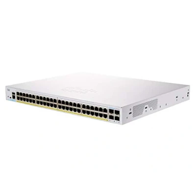 Imagen de Cisco Switch inteligente Business CBS250 48P 4X 48 puertos GE PoE 4 x SFP+ de 10 G Protección limitada por vida (CBS250 4X)