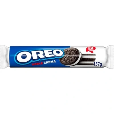 Imagen de Oreo Doble Crema Galletas de Cacao Rellenas Sabor Vainilla 185g