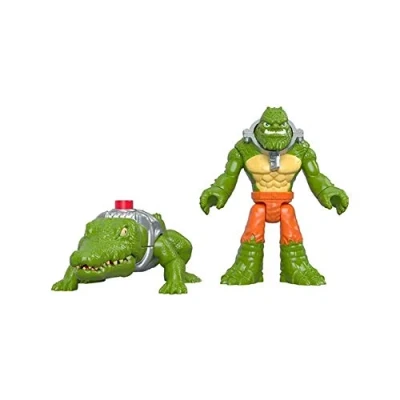 Imagen de DC comics Fisher Price Imaginext Super Friends K. Croc y Crocodile