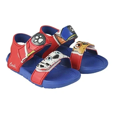 Imagen de Paw Patrol 2300003045, Flat Sandal, Rojo Azul, 23 EU