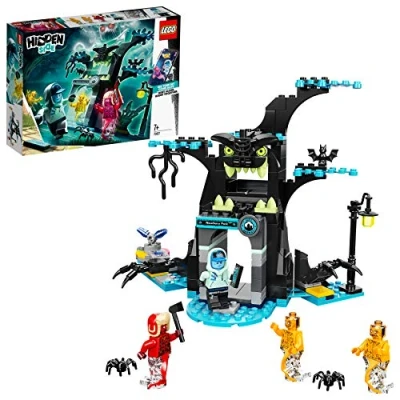 Imagen de LEGO Hidden Side Bienvenidos a Side, Caza Fantasmas con este Set de Construcción Tecnológico, Funciona App Realidad Aumentada, Modos Juego Individual y Multijugador (70427)