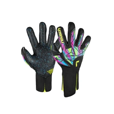 Imagen de Reusch Atractivo Fusion Strapless Guantes de Portero para Adultos Todas Las Superficies Campo Juego y en Condiciones climáticas