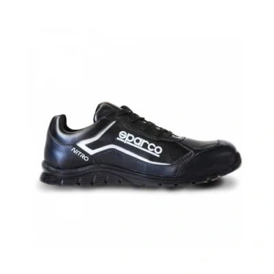 Imagen de Sparco Teamwork Scarpa Antinfortunistica Da Lavoro Bassa per UOMO E Donna Nitro S3 SRC, Botas de Seguridad y contra Incendios Unisex Adulto, Nero/Nero, 40 EU