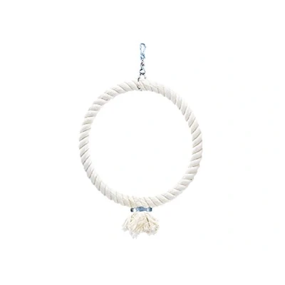 Imagen de Nobby Cuerda con 1 Anillo de algodón para pájaros (29 cm, Talla L)