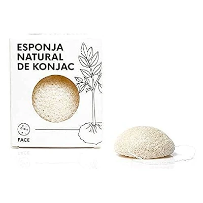 Imagen de Naturbrush Esponja Konjac Pequeña 5,5 Cm 100 Fibra Nat Raiz ml