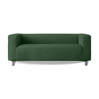 Imagen de Funda de sofá Modelo Klippan Brazos Sofa Altos Tejido elástico Suave New York Color 06 Verde